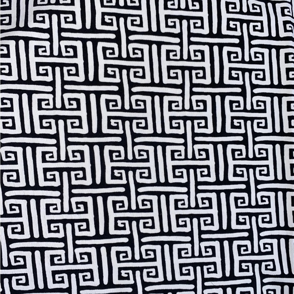 IBKUL Dress Geo Key Black White Preppy Golf Tennis Pickleball size medium - Picture 3 of 12